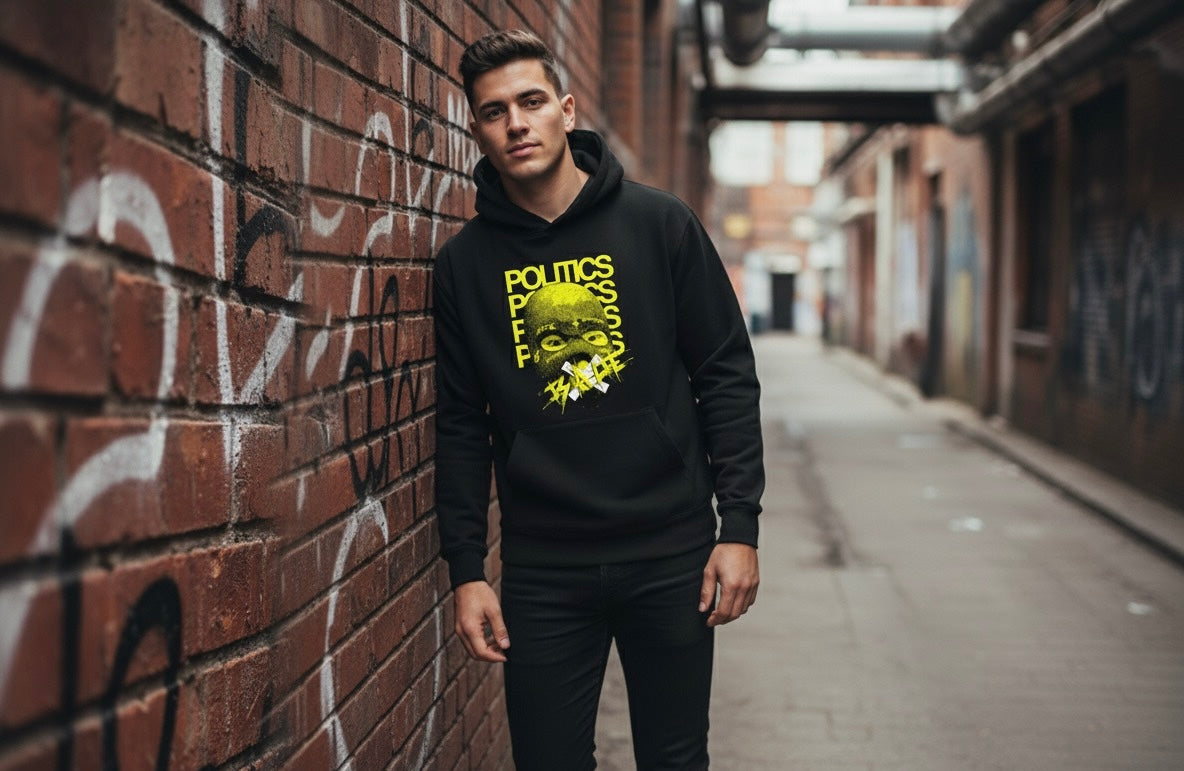 Anti-Establishment Streetwear Pullover