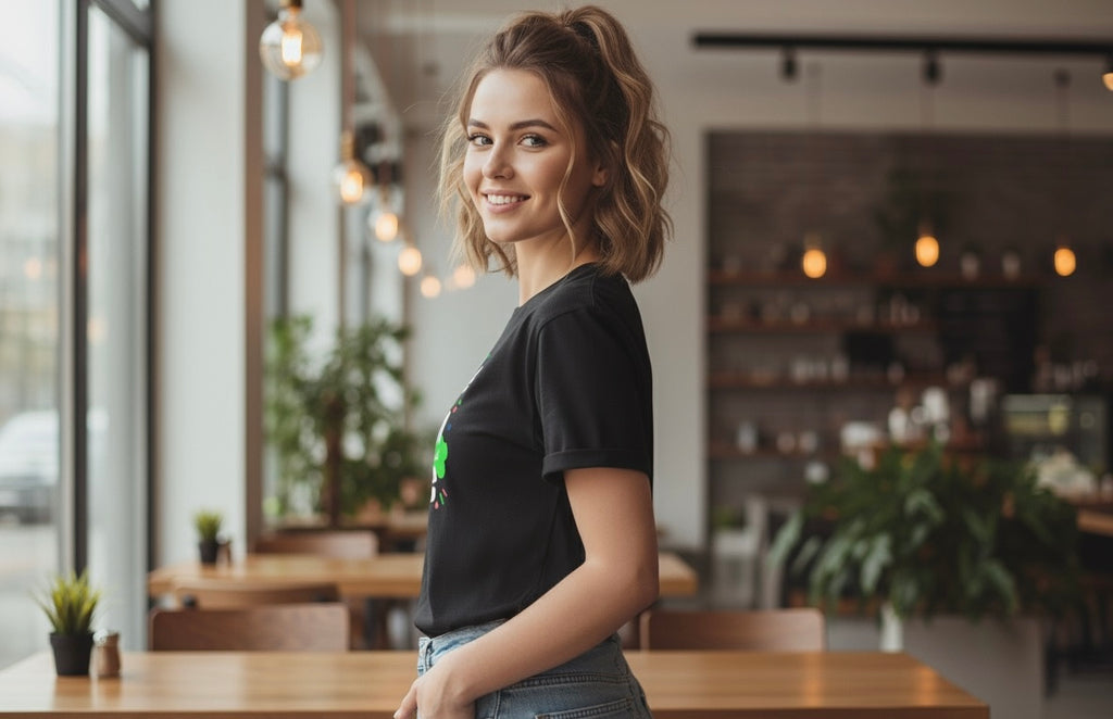 Be Positive Be Kind' Motivational Tee