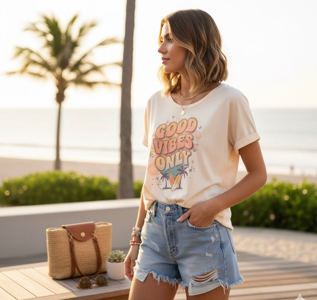 Sunset Chill – Good Vibes Only 🌴☀️✨