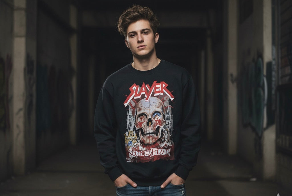 Slayer 'South of Heaven' Official Crewneck Sweats