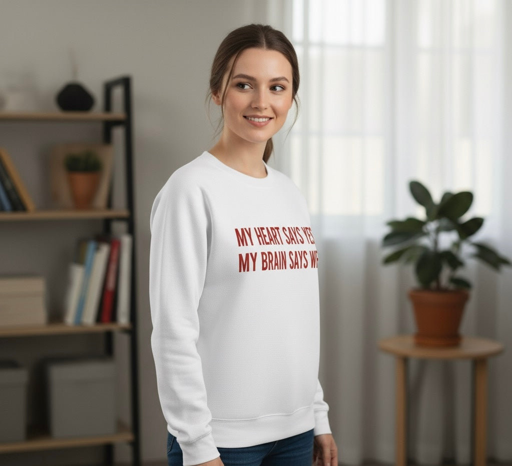 Inner Conflict Quote Sweatshirt