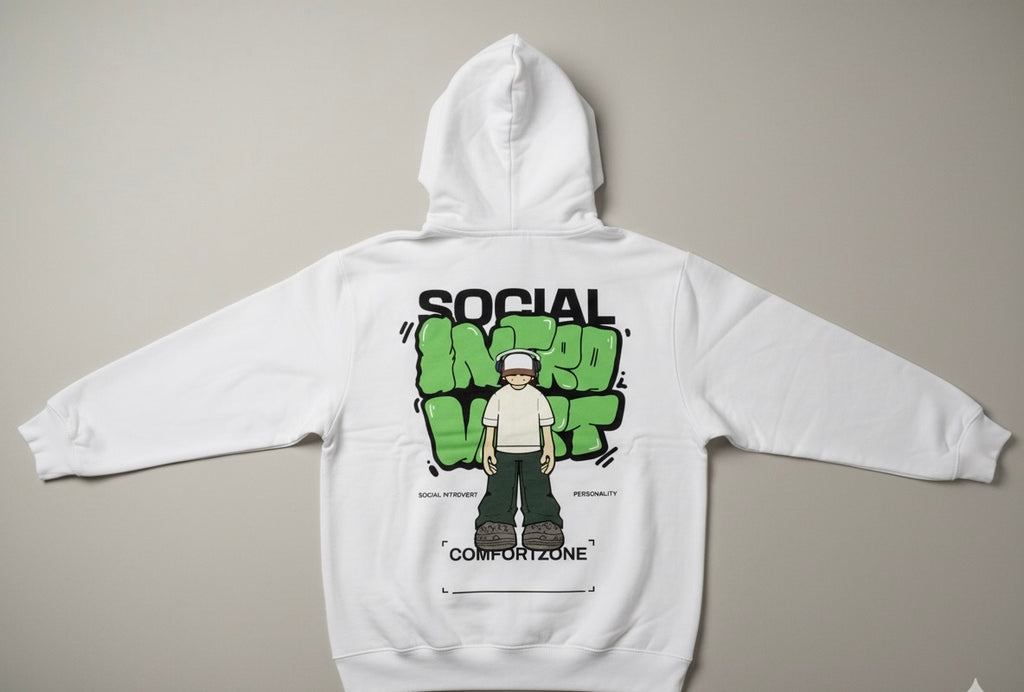 Green Slime Graphic Streetwear Hoodie