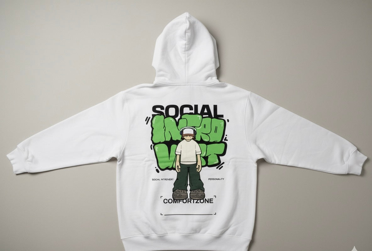 Green Slime Graphic Streetwear Hoodie