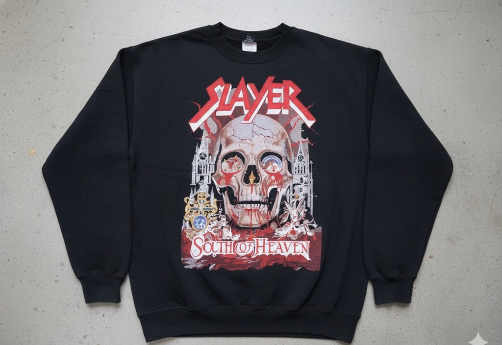 Slayer 'South of Heaven' Official Crewneck Sweats