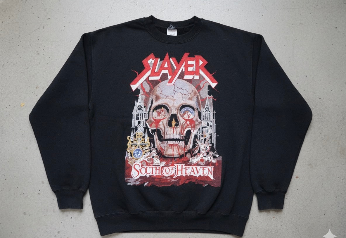 Slayer 'South of Heaven' Official Crewneck Sweats