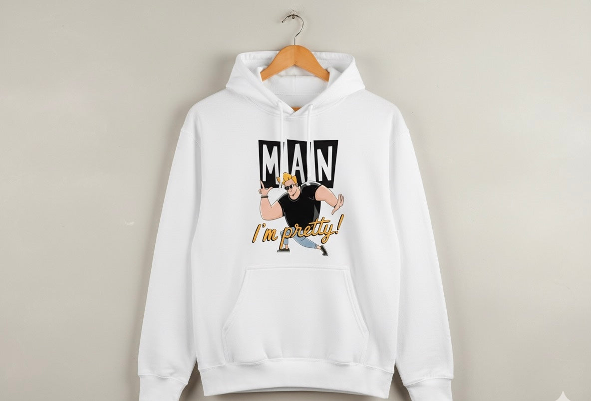 Johnny Bravo 'Man, I'm Pretty!' Hoodi