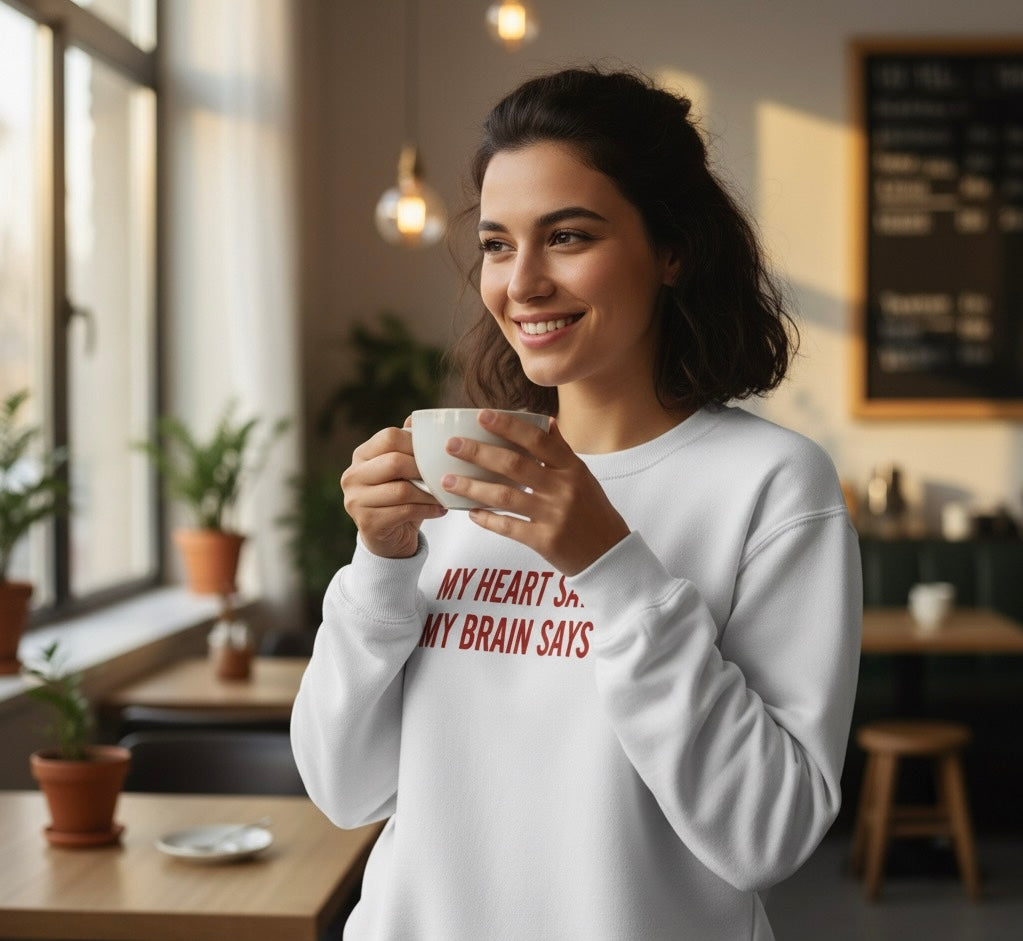 Inner Conflict Quote Sweatshirt